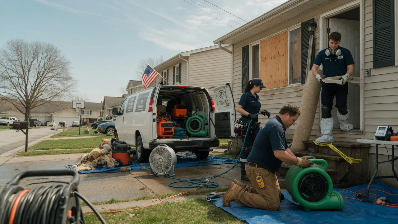Water Damage Restoration in Ringwood, IL near me